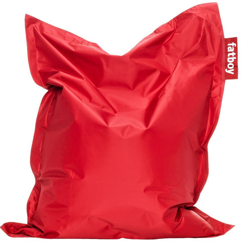 Fatboy Junior Bean Bag-AllSensory, Bean Bags, Bean Bags & Cushions, Chill Out Area, Fatboy, Matrix Group, Nurture Room, Teenage & Adult Sensory Gifts, Wellbeing Furniture-Red-Learning SPACE