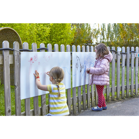 Fence Whiteboards (2Pk)-Blackboards,Cosy Direct,Cosy Outdoor,Handwriting,Outdoor Classroom,Outdoor Furniture,Outdoor Play-Learning SPACE