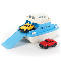 Ferry Boat with Cars-Bigjigs Toys,Cars & Transport,Gifts For 1 Year Olds,Gifts For 3-5 Years Old,Green Toys,Imaginative Play,Outdoor Sand & Water Play,Paddling Pools,Water & Sand Toys-Learning SPACE