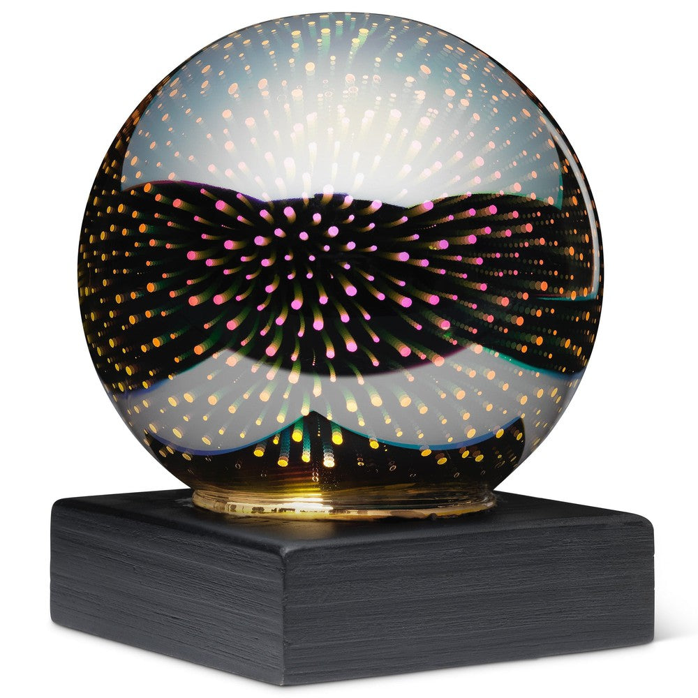 Fibre Ball LED Sensory Night Light – 12cm-AllSensory,Calmer Classrooms,Calming & Anxiety,Helps With,Lamp,Playlearn,Sensory Light Up Toys,Sensory Seeking,Visual Sensory Toys-Learning SPACE