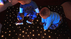 Fibre Optic Star Carpet-Fibre Optic Lighting, Mats & Rugs, Rugs, Sensory Room Lighting, Star & Galaxy Theme Sensory Room, Wellbeing Furniture-Learning SPACE