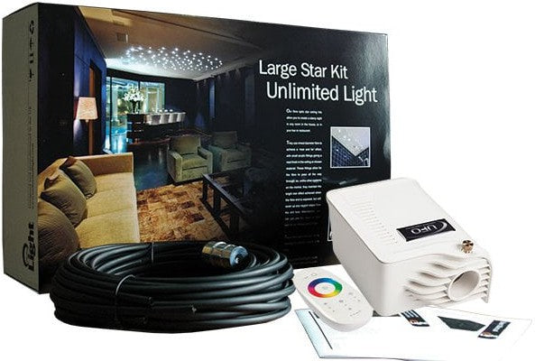 Fibre Optic Star Ceiling Kits-Fibre Optic Lighting, Sensory Ceiling Lights, Star & Galaxy Theme Sensory Room-UFO MicroLED 1000-Learning SPACE