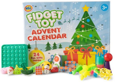 Fidget Advent Calendar-Calming & Anxiety,Christmas,excell2,Fidget,Fidget Sets,Seasons,Stress Relief,Tobar Toys,Toys for Anxiety-Learning SPACE