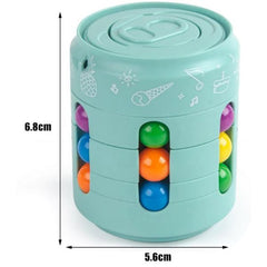 Fidget Can Spinner Cube-ADD/ADHD,Dexterity,Fidget,Fidget Spinner,Fine Motor Skills,Neuro Diversity,Stocking Stuffers,Stress Relief-Learning SPACE