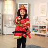 Fire Chief Role Play Costume Set-Dress Up Costumes & Masks,Fire. Police & Hospital,Gifts For 2-3 Years Old,Halloween,Imaginative Play,Pretend play,Puppets & Theatres & Story Sets,Role Play,Seasons,Stock-Learning SPACE