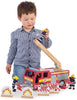 Fire Engine Playset-Cars & Transport,Fire. Police & Hospital,Imaginative Play,Small World,Stock,Strength & Co-Ordination,Tidlo Toys,Wooden Toys-Learning SPACE