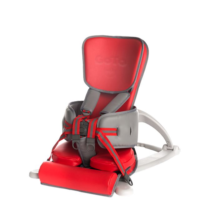 Firefly GoTo Seat Size 1: Ages 1-3-Additional Need,Additional Support,Dropship,Early Years. Ride On's. Bikes. Trikes,Firefly,Physical Needs,Ride On's. Bikes & Trikes,Seasons,Seating,Specialised Prams Walkers & Seating,Summer,Toddler Seating-Red Vinyl-Standard Neck Rest-VAT Exempt-167-501-09-SF-CU-Learning SPACE