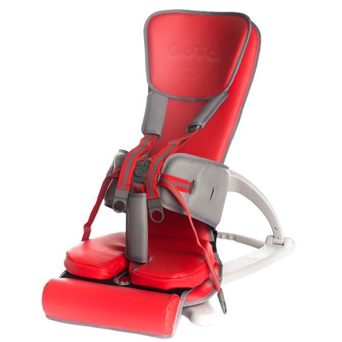 Firefly GoTo Seat Size 2: Ages 3-8-Additional Need,Additional Support,Dropship,Early Years. Ride On's. Bikes. Trikes,Firefly,Physical Needs,Ride On's. Bikes & Trikes,Seasons,Seating,Specialised Prams Walkers & Seating,Summer-Red Vinyl-Standard Neck Rest-VAT Exempt-167-502-09-SF-CU-Learning SPACE