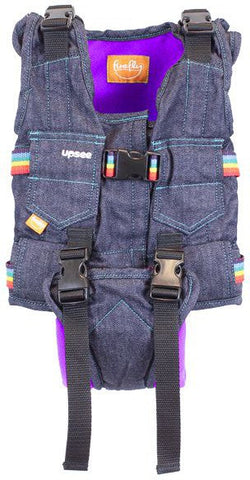 Firefly Upsee Mobility Aid Harness for Kids-Adapted Outdoor play, Additional Need, Additional Support, Calmer Classrooms, Exercise, Firefly, Gross Motor and Balance Skills, Helps With, Matrix Group, Physical Needs, Playground Equipment, Specialised Prams Walkers & Seating-VAT Exempt-Extra small-Purple-Learning SPACE