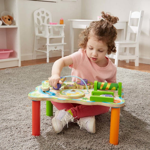 First Play Jungle Activity Table-Additional Need,Gifts For 6-12 Months Old,Gross Motor and Balance Skills,Helps With,Maths,Primary Maths,Shape & Space & Measure-Learning SPACE