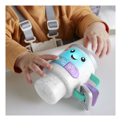 Fisher Price Wake Up and Learn Coffee Mug-Baby & Toddler Gifts,Baby Sensory Toys-Learning SPACE