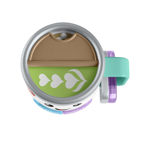 Fisher Price Wake Up and Learn Coffee Mug-Baby & Toddler Gifts,Baby Sensory Toys-Learning SPACE