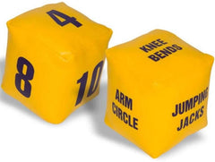 Fitness Dice - Set of 2-Active Games, Additional Need, Calmer Classrooms, eduk8, Exercise, Gross Motor and Balance Skills, Helps With, Outdoor Toys & Games-Learning SPACE