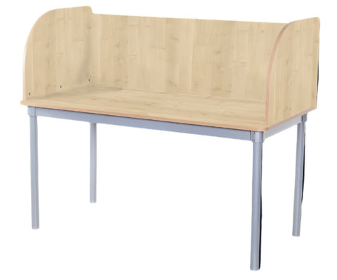 Fixed Height Educational Task Table-Classroom Furniture,Classroom Table,Study Carrell,Task Table-Without Trays-430mm (Age 4-6)-KCSTD1EWOT-E2-Learning SPACE