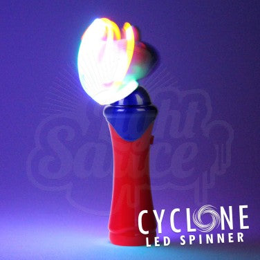 Flashing Cyclone Spinner Light-AllSensory,Calming & Anxiety,Pocket money,Sensory Light Up Toys,Sensory Seeking,Stock,The Glow Company,Visual Sensory Toys-Learning SPACE