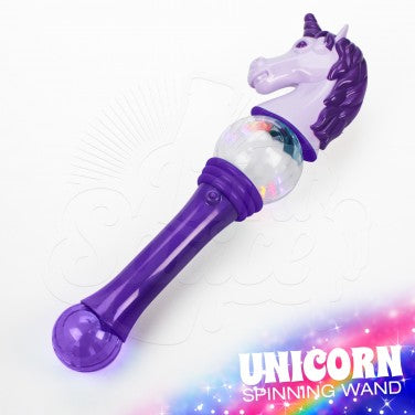 Flashing Handheld Unicorn Spinner Light-AllSensory, Helps With, Sensory Seeking, The Glow Company, Visual Sensory Toys-Learning SPACE