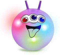 Flashing Space Hopper-Additional Need,AllSensory,Bounce & Spin,Calmer Classrooms,Exercise,Gross Motor and Balance Skills,Helps With,Sensory Light Up Toys,Sensory Seeking,Stock,Tobar Toys-Learning SPACE