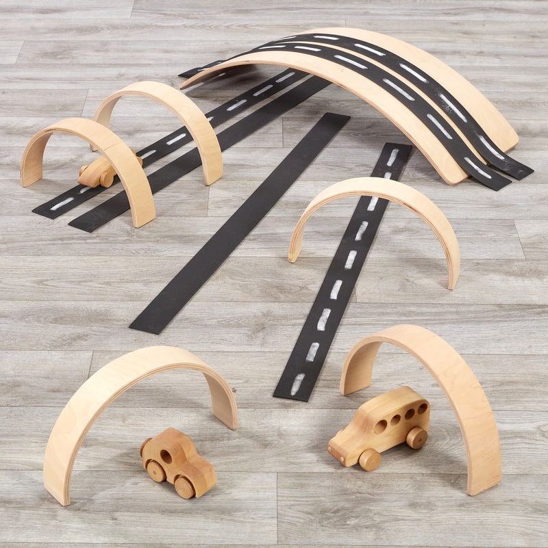 Flexi Road (6Pk)-Cars & Transport,Cosy Direct,Imaginative Play,Pretend play,Role Play-Learning SPACE