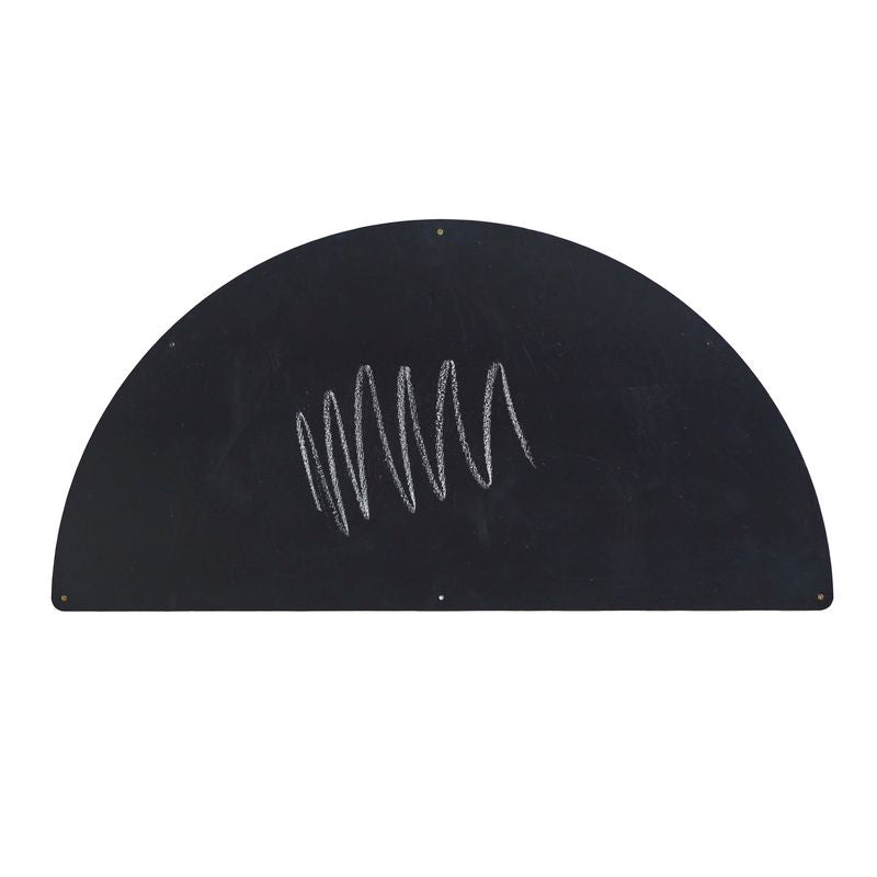 Flexi Semi Circle Chalkboard-Chalk,Cosy Direct,Cosy Outdoor,Drawing & Easels,Playground Wall Art & Signs-Learning SPACE