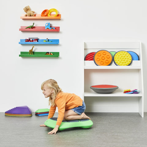Floor Surfer - Balance and Scoot Board-Active Games,Additional Need,AllSensory,Balancing Equipment,Calmer Classrooms,Exercise,Gonge,Gross Motor and Balance Skills,Helps With,Learning Difficulties,Movement Breaks,Primary Games & Toys,Sensory Processing Disorder,Stock,Vestibular-Learning SPACE