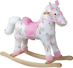 Floral Rocking Horse-Additional Need,AllSensory,Baby & Toddler Gifts,Baby Ride On's & Trikes,Balancing Equipment,Bigjigs Toys,Gross Motor and Balance Skills,Proprioceptive,Ride On's. Bikes & Trikes,Sensory Processing Disorder,Stock,Vestibular-Learning SPACE