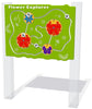 Flower Explorer Play Panel-Dropship,Forest School & Outdoor Garden Equipment,Playground,Playground Equipment,Playground Wall Art & Signs-Learning SPACE