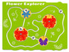 Flower Explorer Play Panel-Dropship,Forest School & Outdoor Garden Equipment,Playground,Playground Equipment,Playground Wall Art & Signs-Learning SPACE