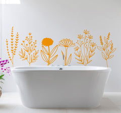 Flower Wall Decal-Dropship,Nature Sensory Room,Sticker,Wall & Ceiling Stickers,Wall Decor-Learning SPACE