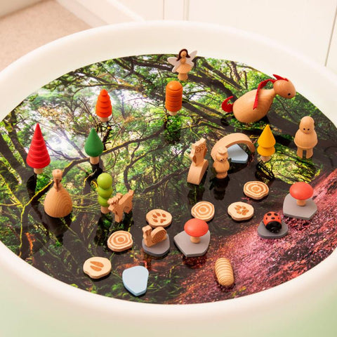 Forest Discovery Play Mat-Light Box Accessories,Playmat,TickiT,Visual Sensory Toys-Learning SPACE