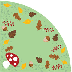 Forest Friends™ Corner Placement 2x2m Carpet-Corner & Semi-Circle,Forest School & Outdoor Garden Equipment,Kit For Kids,Mats & Rugs,Natural,Nature Sensory Room,Neutral Colour,Placement Carpets,Rugs,Wellbeing Furniture,World & Nature-Learning SPACE