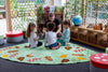 Forest Friends™ Corner Placement 2x2m Carpet-Corner & Semi-Circle, Forest School & Outdoor Garden Equipment, Kit For Kids, Mats & Rugs, Natural, Nature Sensory Room, Neutral Colour, Placement Carpets, Rugs, Wellbeing Furniture, World & Nature-Learning SPACE