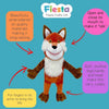 Fox Moving Mouth Puppet-Fiesta Crafts,Puppets & Theatres & Story Sets,Role Play-Learning SPACE