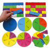 Fraction Magnets-Early Years Maths,Fractions Decimals & Percentages,Magnetic,Maths,Maths Toys,Primary Maths,SmartKids-Learning SPACE