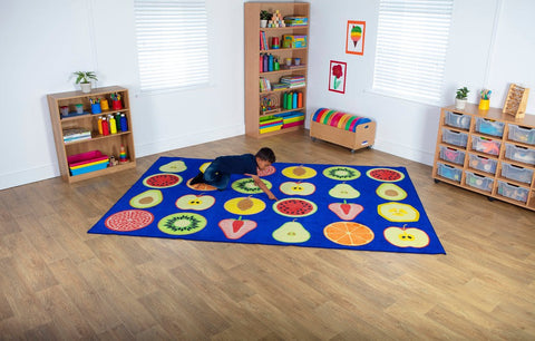 Fruit Rectangular Placement 3x2m Carpet 3x2m-Dropship,Kit For Kids,Mats & Rugs,Placement Carpets,Rectangular,Rugs,Wellbeing Furniture,World & Nature-Learning SPACE