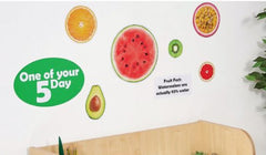 Fruit Slices Sticker Set-Dropship,Furniture,Sticker,Wall & Ceiling Stickers,Wall Decor,Willowbrook-Learning SPACE