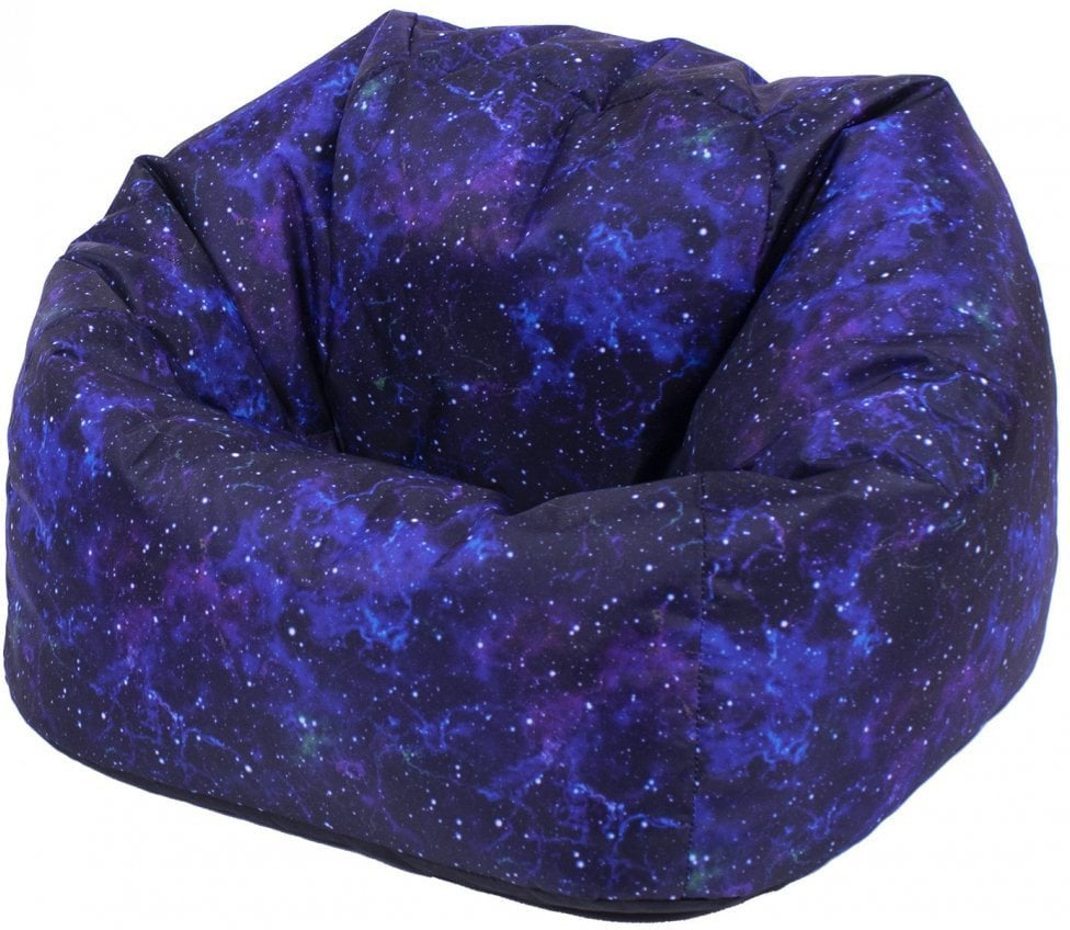 Galaxy Print UV Reactive Children's Bean Bag-AllSensory,Bean Bags,Bean Bags & Cushions,Dropship,Eden Learning Spaces,family fund bestsellers,Star & Galaxy Theme Sensory Room,Stock,Teenage & Adult Sensory Gifts,UV Reactive,Wellbeing Furniture-Learning SPACE