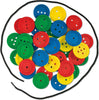 Galt Toys Fun Buttons – Colourful Threading & Stacking Activity Set-Additional Need,Counting Numbers & Colour,Dyspraxia,Early Years Maths,Fine Motor Skills,Galt,Maths,Memory Pattern & Sequencing,Primary Maths,Stacking Toys & Sorting Toys,Stock,Threading-Learning SPACE