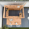 Garden Bar 6 x 4 With Shutters-Dropship,Forest School & Outdoor Garden Equipment,Mercia Garden Products-Learning SPACE