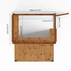 Garden Bar 6 x 4 With Shutters-Dropship,Forest School & Outdoor Garden Equipment,Mercia Garden Products-Learning SPACE