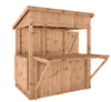Garden Bar 6 x 4 With Shutters-Dropship,Forest School & Outdoor Garden Equipment,Mercia Garden Products-No Install-SI-003-001-0094-Learning SPACE
