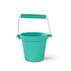 Garden Eggshell Green Activity Bucket - Silicone-Baby Bath. Water & Sand Toys,Bigjigs Toys,Calmer Classrooms,Eco Friendly,Forest School & Outdoor Garden Equipment,Helps With,Messy Play,Outdoor Sand & Water Play,Pollination Grant,Sand,Seasons,Sensory Garden,Spring,Summer,Toy Garden Tools,Water & Sand Toys-Learning SPACE