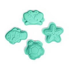 Garden Eggshell Green Character Sand Moulds-Bigjigs Toys,Forest School & Outdoor Garden Equipment,Messy Play,Outdoor Sand & Water Play,Outdoor Sand Pits,Sand,Seasons,Sensory Garden,Spring,Summer,Toy Garden Tools,Water & Sand Toys-Learning SPACE