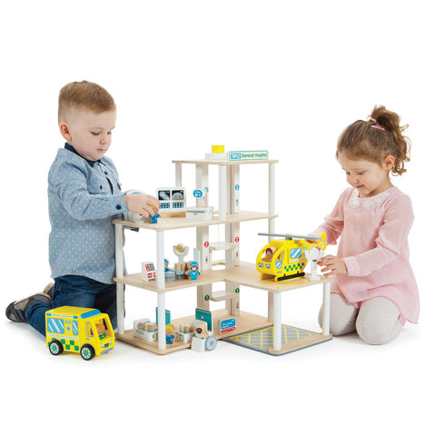 General Toy Hospital-Bigjigs Toys,Dropship,SCOTEXCEL-Learning SPACE