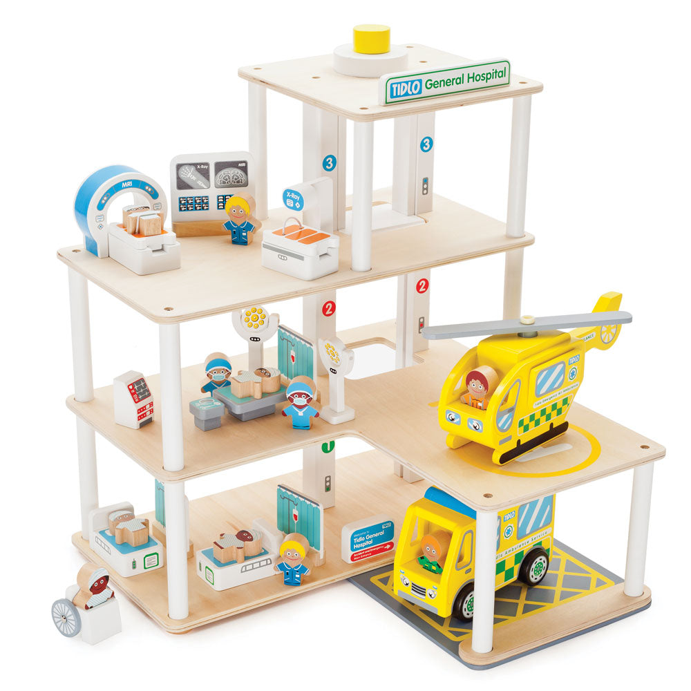 General Toy Hospital-Bigjigs Toys,Dropship,SCOTEXCEL-Learning SPACE