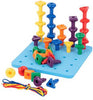 Geo Giant Pegs and Peg board set for Fine Motor, Counting and Sorting Skills-Addition & Subtraction,Additional Need,Counting Numbers & Colour,Early Years Maths,EDX,Fine Motor Skills,Helps With,Maths,Memory Pattern & Sequencing,Primary Maths,Sound. Peg & Inset Puzzles,Stacking Toys & Sorting Toys,Stock,Threading-Learning SPACE