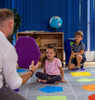 Geometric Shapes 3x3m Carpet-Dropship,Kit For Kids,Mats & Rugs,Placement Carpets,Rugs,Shape & Space & Measure,Square,Wellbeing Furniture-Learning SPACE