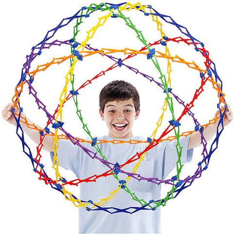 Giant Expandaball - Hoberman Sphere-Active Games,AllSensory,Calmer Classrooms,Calming & Anxiety,Cause & Effect Toys,Early Science,Early Years Maths,Games & Toys,Helps With,Maths,Maths Toys,Mindfulness,Primary Games & Toys,Primary Maths,PSHE,S.T.E.M,Science Activities,Teen Games,Teenage & Adult Sensory Gifts,Toys for Anxiety,Visual Sensory Toys-Learning SPACE