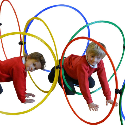 Giant Hoop Maze Kit-Active Games,Dropship,EDUK8,Outdoor Bundle,Outdoor Play,Outdoor Toys & Games-Learning SPACE