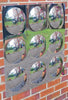 Giant Mirror with 9 Dome Sensory Bubbles-AllSensory,Helps With,Outdoor Mirrors,Playground Equipment,Playground Wall Art & Signs,Sensory Garden,Sensory Mirrors,Sensory Seeking,Sensory Wall Panels & Accessories,Stock-Learning SPACE