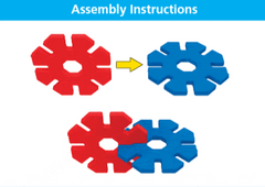 Giant Octoplay 80 Pieces-Calmer Classrooms,Classroom Packs,Dropship,Engineering & Construction,Helps With,Outdoor Toys & Games,Playground,Polydron,Primary Games & Toys,S.T.E.M-Learning SPACE